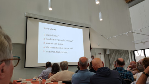 Humor. Lachen maar.